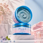 Luxury Blue Neela cream scrub by Pastel Naturals with creamy exfoliating texture and pastel skincare styling